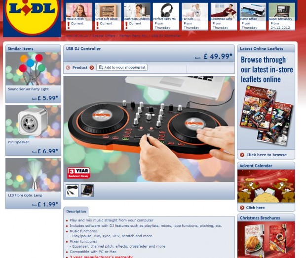 LIDL DJ-Controller
